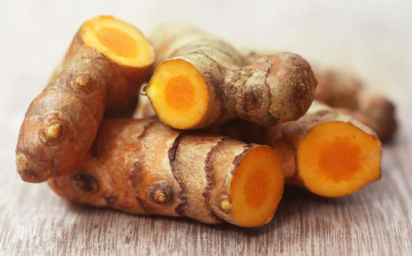 Close up of Raw turmeric — Stock Photo, Image