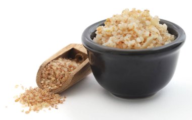 İnce taneli bulgur buharı.