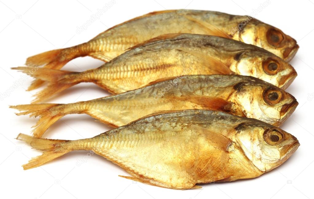 Dry scaled sardine fish