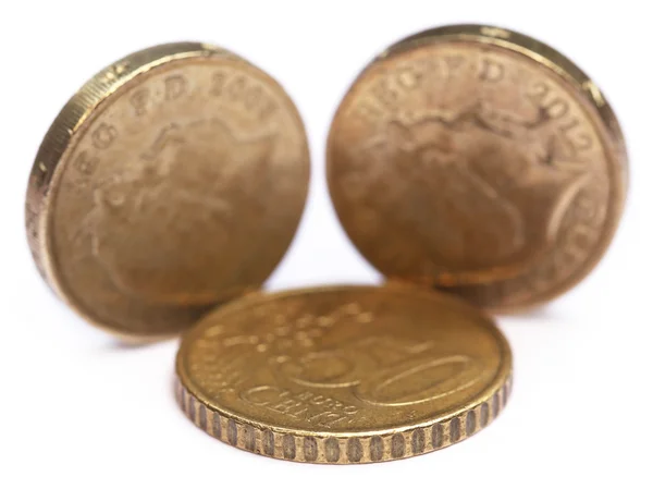 British Pound coin — Stock Photo, Image