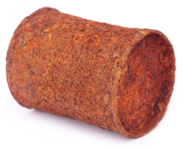 Vieja lata de hierro oxidado —  Fotos de Stock