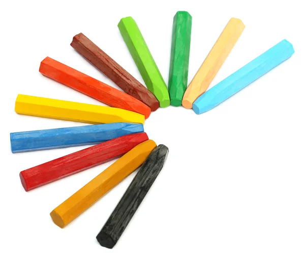 Néhány színes ceruza közelről — Stock Fotó