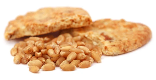 Pšenice sušenky — Stock fotografie