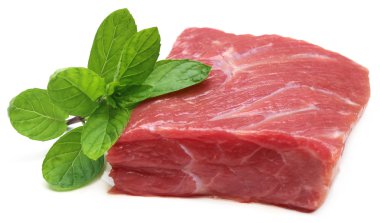 Nane ile ham sığır eti bırakır
