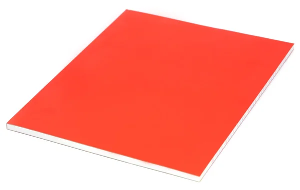 Primer plano del cuaderno rojo —  Fotos de Stock