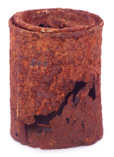 Może stary zardzewiały żelazo — Zdjęcie stockowe