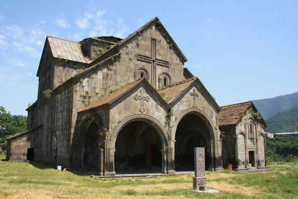 Akhtala también conocido como Pghindzavank es un monasterio fortificado de la Iglesia Apostólica Armenia del siglo X. Armenia — Foto de Stock