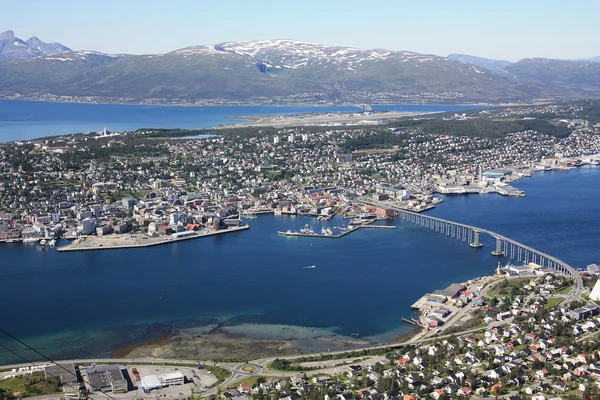 Vista panorâmica de Tromso — Fotografia de Stock