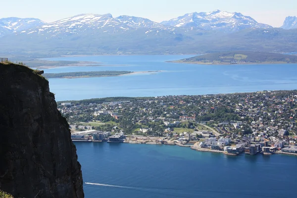 Panoramautsikt över Tromsö — Stockfoto