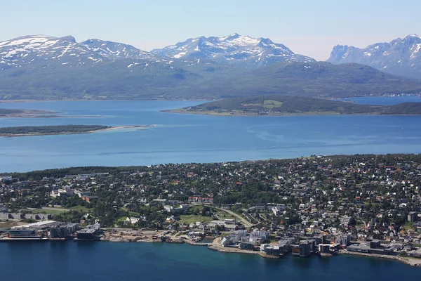 Panoramablick auf Tromso — Stockfoto