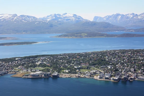 Vista panorâmica de Tromso — Fotografia de Stock