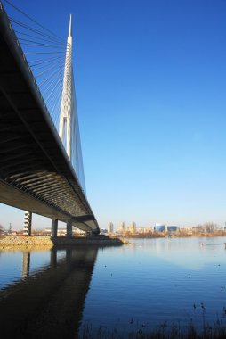 Belgrad, Sırbistan için ada Köprüsü Kulesi