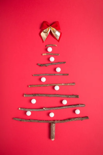 Tarjeta de Navidad decoración — Stockfoto