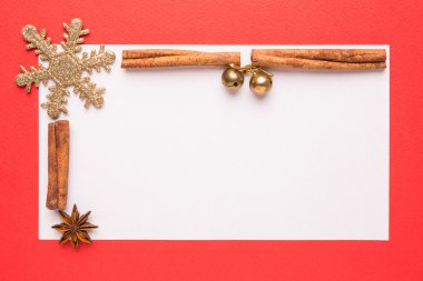 boş Noel kartı