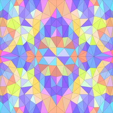 Arka plan renkli çokgen