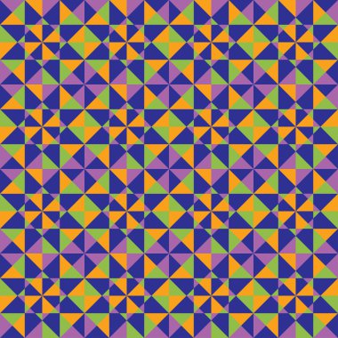 Renkli çokgenler vektör arka plan. Desen geometrik Shap