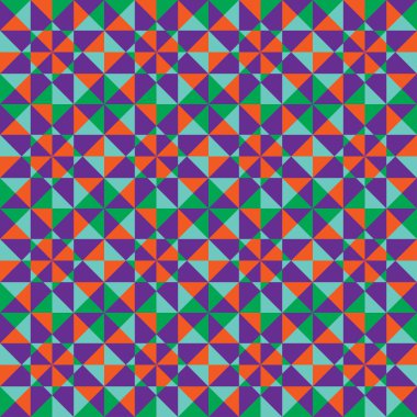 Renkli çokgenler vektör arka plan. Desen geometrik Shap