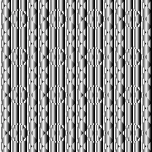 Vector metallic texture. Pattern of geometric shapes. — Stock Vector