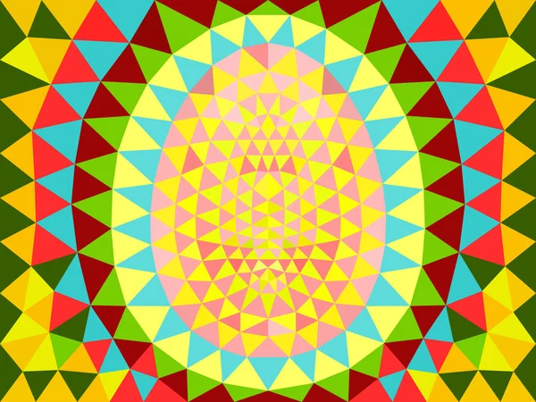 Abstraktní vzor velikonoční trojúhelníky. — Stockový vektor