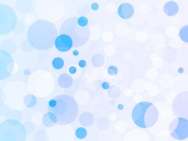 Açık renkli daireler ile