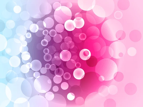 Hintergrund in sanften blauen und rosa Farben — Stockvektor
