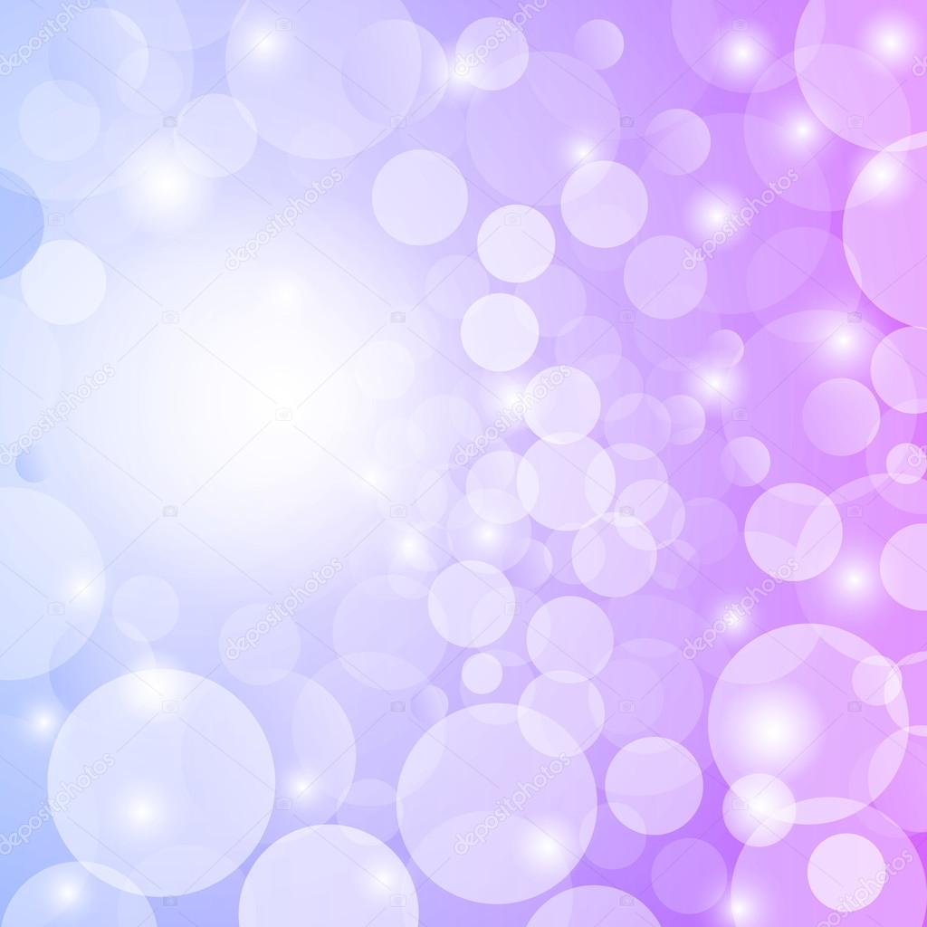 Background in soft blue, purple colors