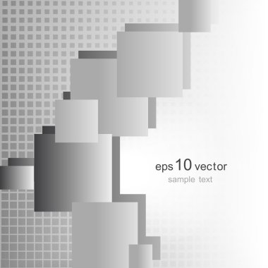 Soyut doku kareler ile