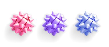 Set realistic festive bows