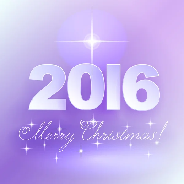 2016 mutlu Noeller! Tatil — Stok Vektör
