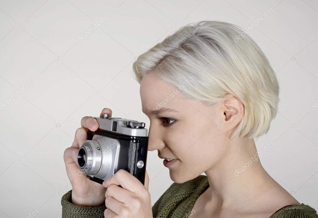 Alte oder junge frau