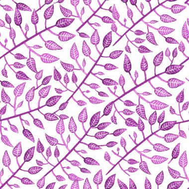 romantik çiçek seamless modeli