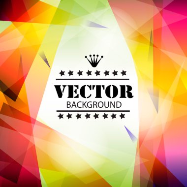 Soyut Geometrik Arkaplan. 