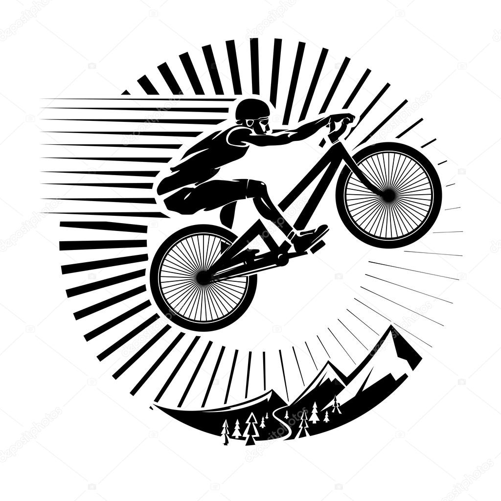 Vettoriale stockProve in mountain bike di ©archetype #58572453