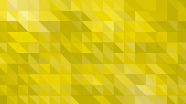 Fondo amarillo brillante de triángulos con partes oscuras y brillantes — Vector de stock