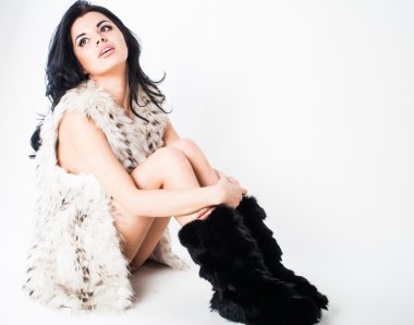 güzel model portresi