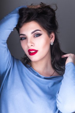 beautyful kadındaki güzel makyaj