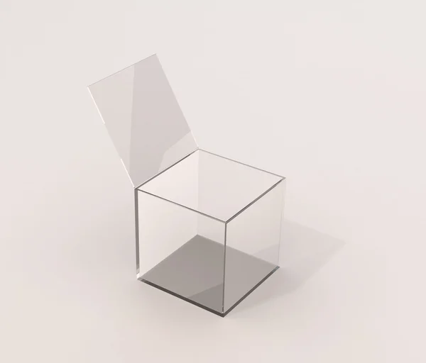 Glass box — Stock Photo, Image