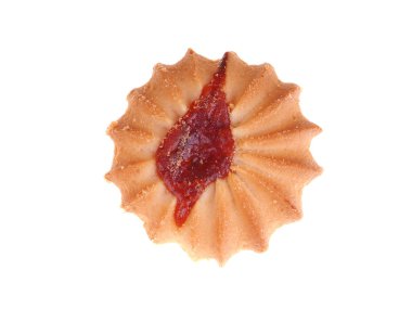 Beyaz arkaplanda çerezler