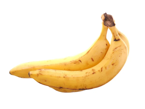 Banane su sfondo bianco — Foto Stock