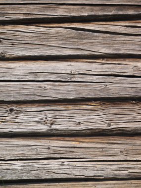 Eski günlük kabin ahşap duvar. arka plan