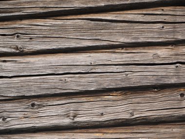 Eski günlük kabin ahşap duvar. arka plan