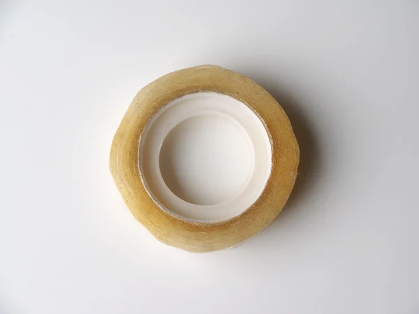 Scotch tape op een grijze achtergrond — Stockfoto