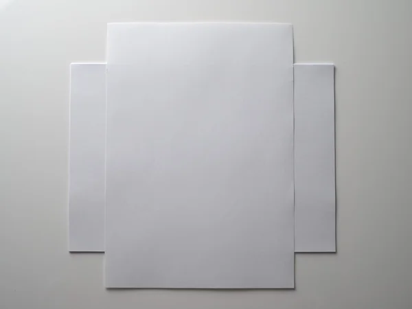 Gri bir arka plan üzerinde kağıt a4 — Stok fotoğraf