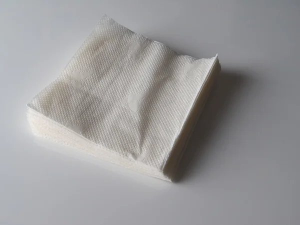 Servetele de masa pe un fundal gri — Fotografie, imagine de stoc