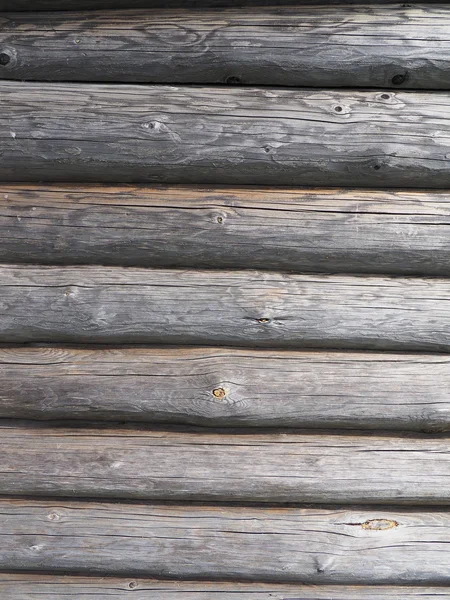老木屋木墙。背景 — 图库照片