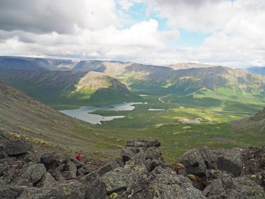 Hibiny Dağları. Rusya 'nın kuzeyi.