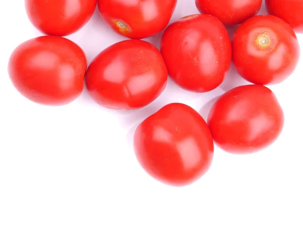 Tomaten op witte achtergrond — Stockfoto