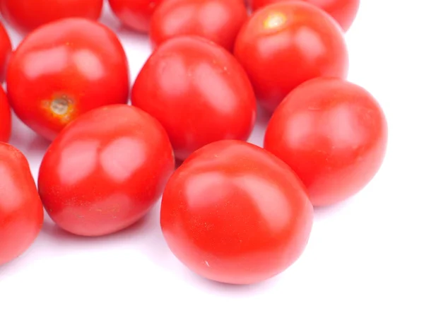 Tomaten op witte achtergrond — Stockfoto