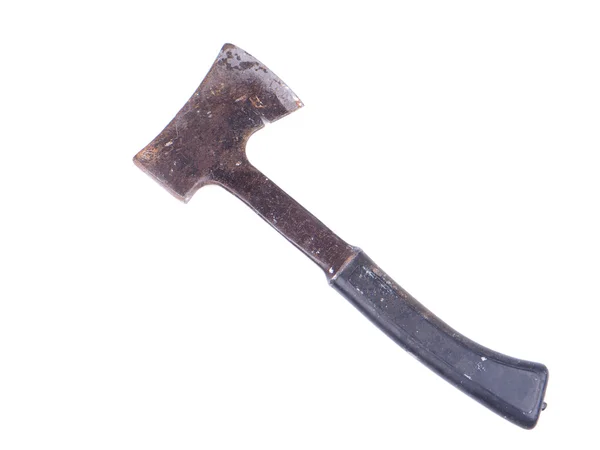 Old ax on a white background — Stock Photo, Image