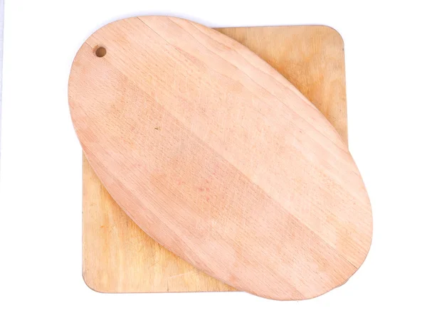 Cutting board on a white background — Stock Photo, Image